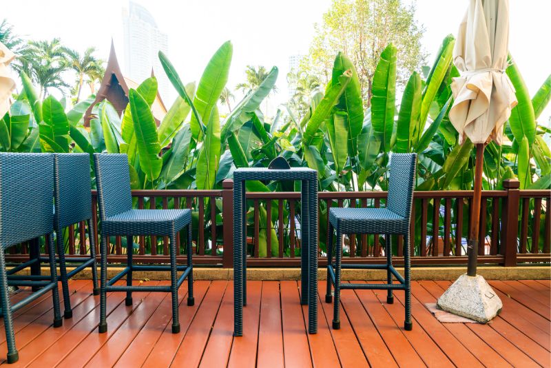 timber deck